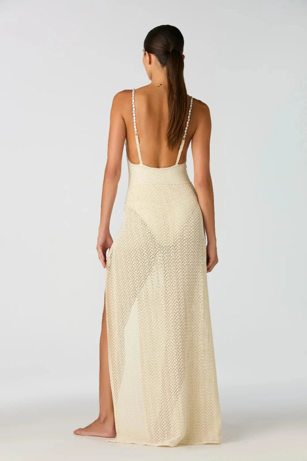 Load image into Gallery viewer, Perla Pareo Nilo Ivory - Skirt
