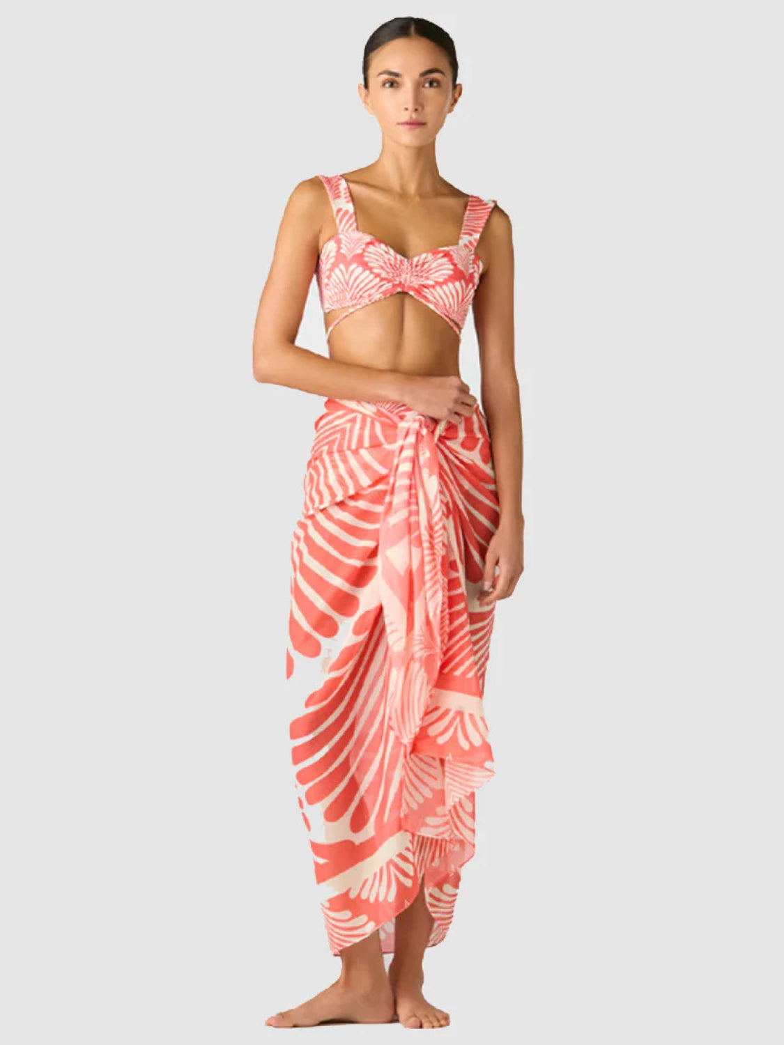 Load image into Gallery viewer, Sarong Pareo Agatha - ONE SIZE - Sarong
