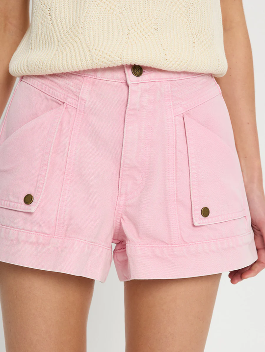 Paloma Denim Short Pink - Shorts