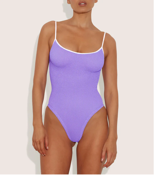 Pamela Swim Contrast Lilac