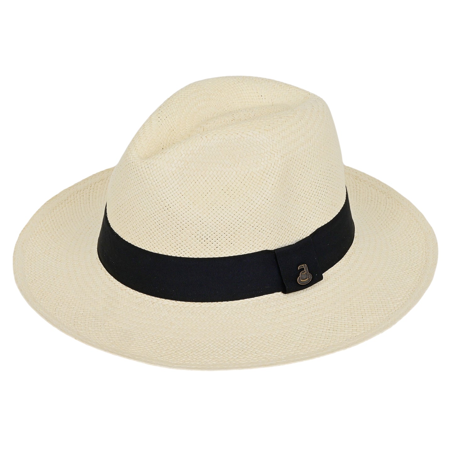 Load image into Gallery viewer, Panama Hat Classic Natural / Black - Hat
