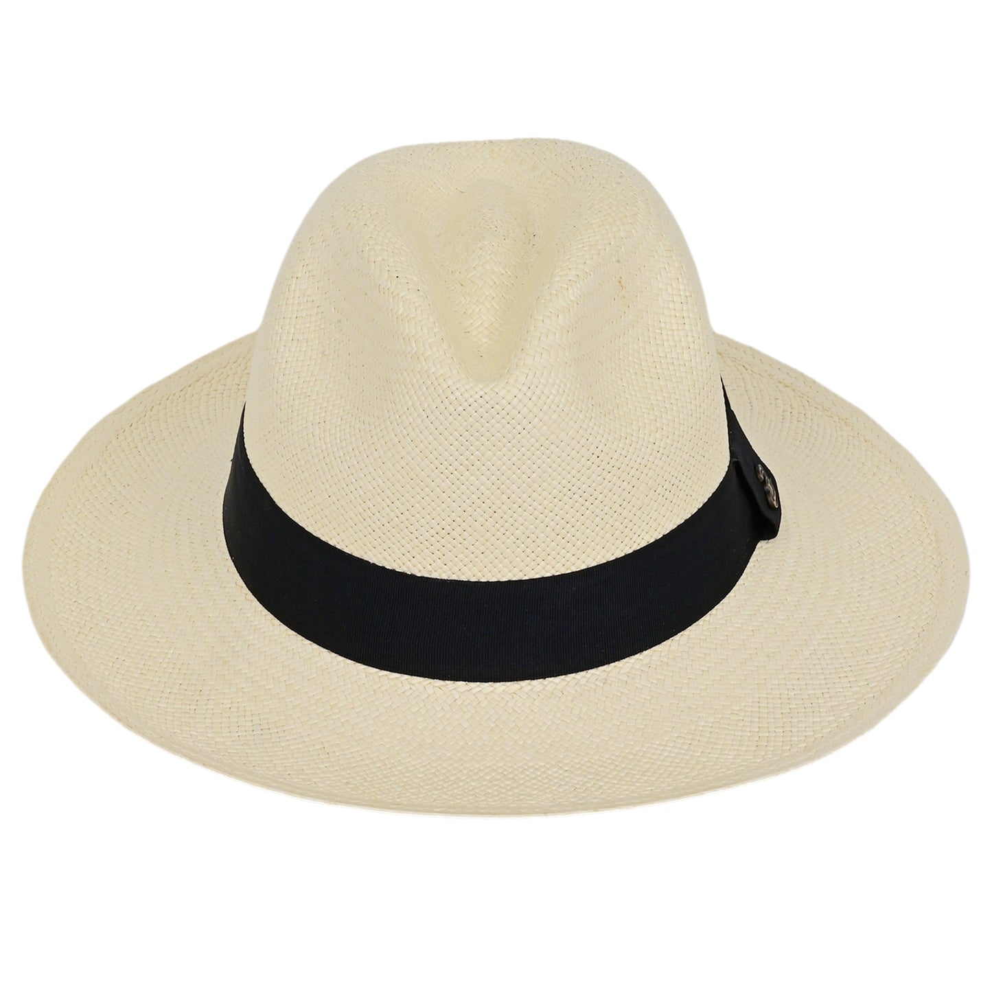 Load image into Gallery viewer, Panama Hat Classic Natural / Black - Hat
