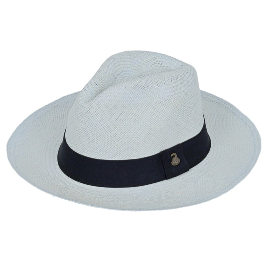 Panama Hat Classic Light Blue / Black