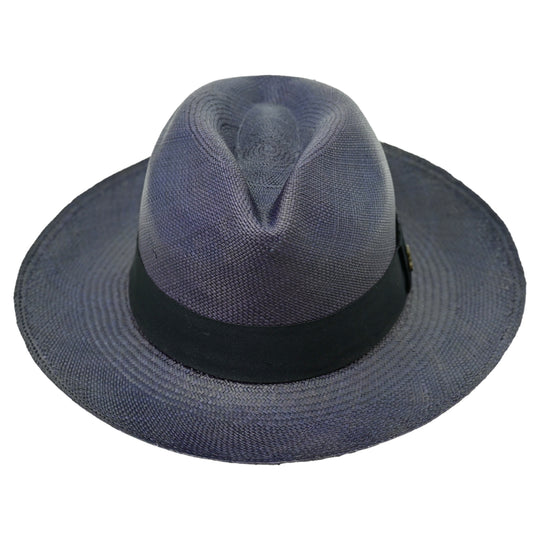 Mens Panama Hat Ecua Andino Panama Hat Navy Blue