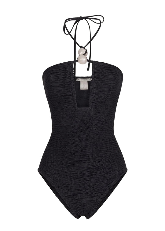 Load image into Gallery viewer, Adriana One Piece Black
