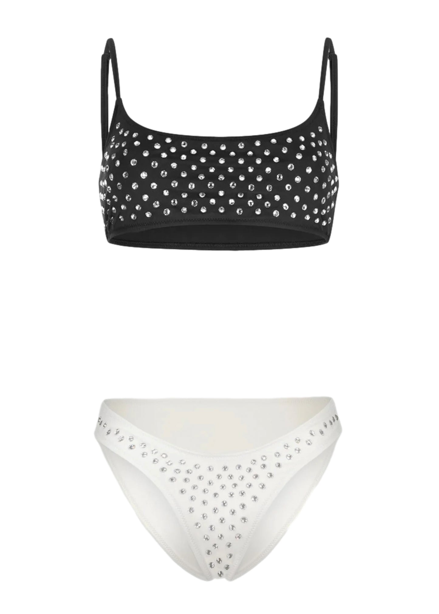 Chiara Bikini Black/White