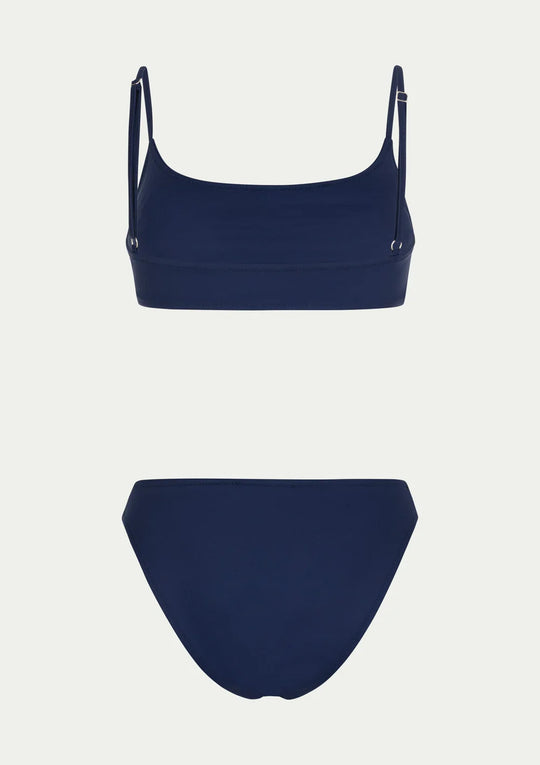 Load image into Gallery viewer, Chiara Crystals Navy Bikini
