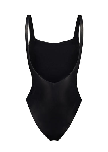 Elle Crystals Black One Piece