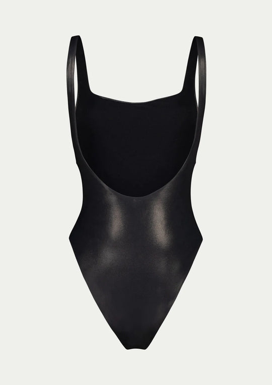 Elle Crystals Black One Piece
