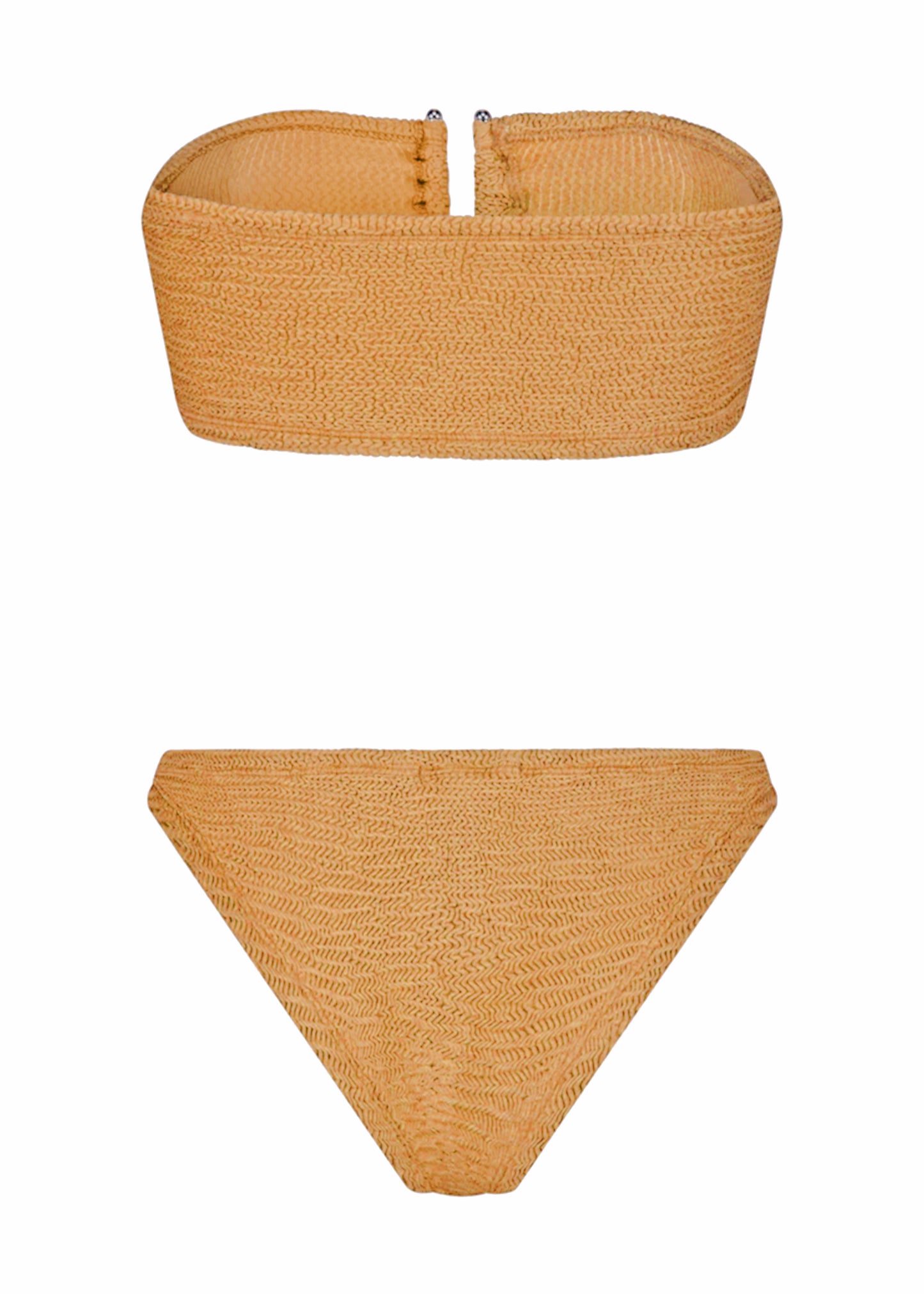 Load image into Gallery viewer, Frida Bikini Peach Lurex
