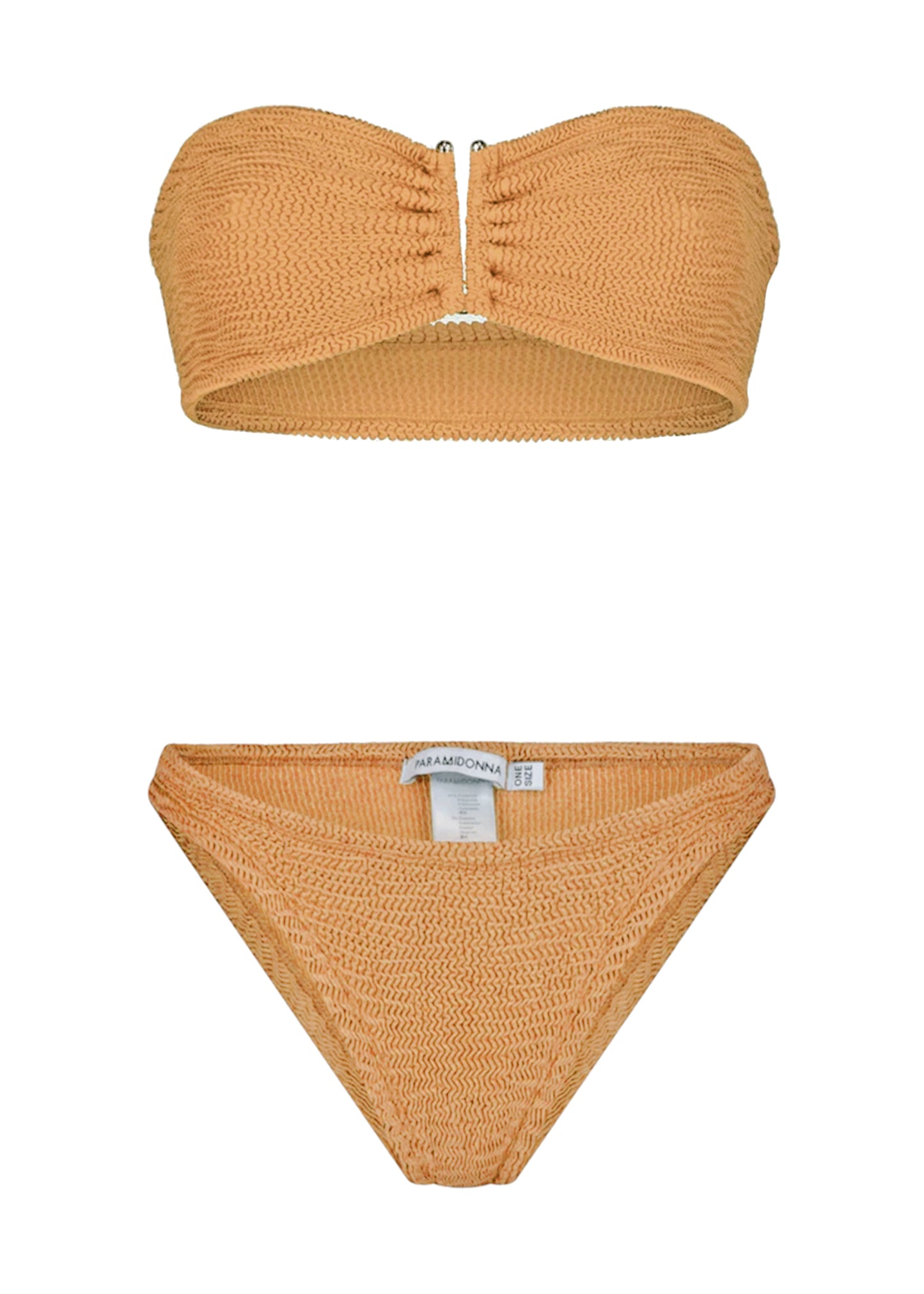 Frida Bikini Peach Lurex