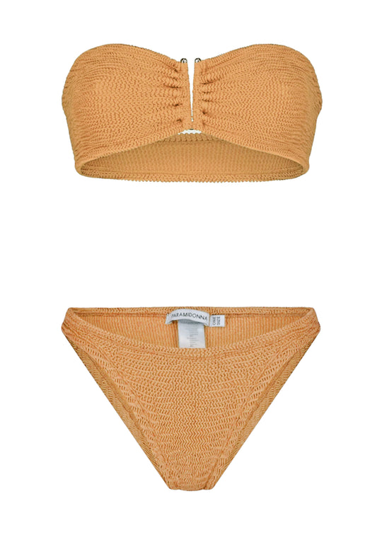 Frida Bikini Peach Lurex