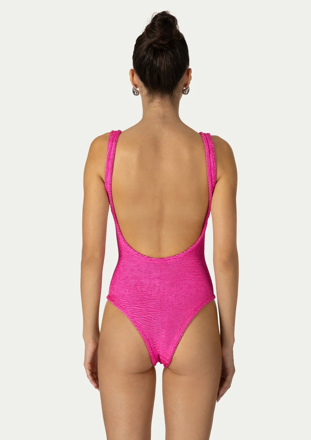 Load image into Gallery viewer, Hailey One Piece Fuchsia
