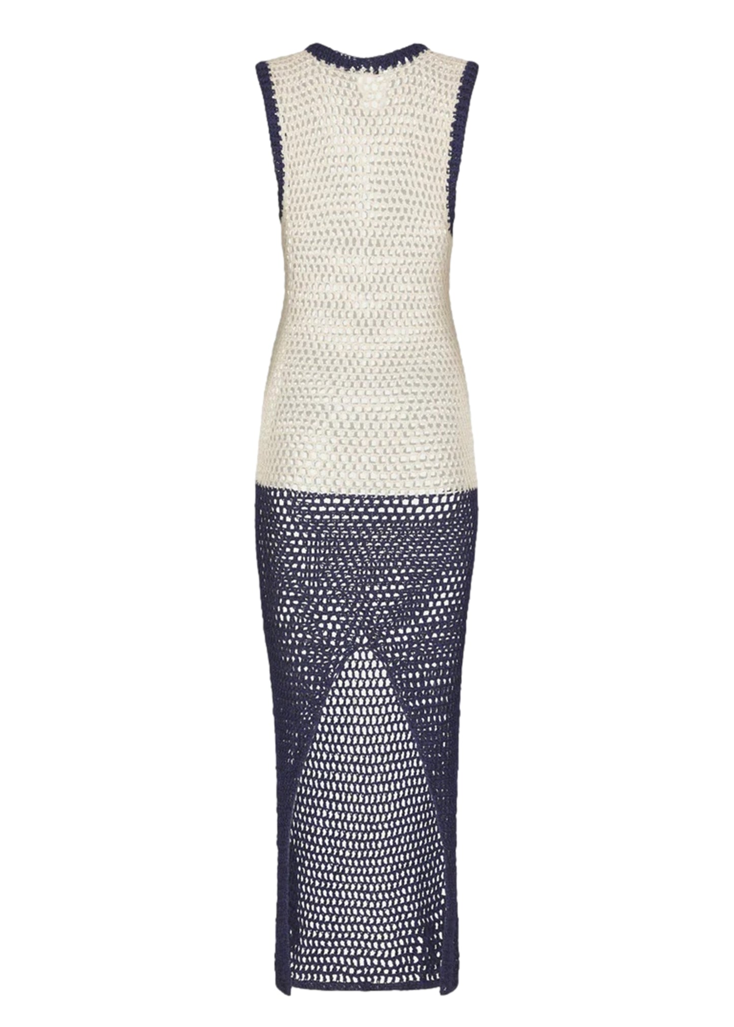 Kate Dress Ivory Navy