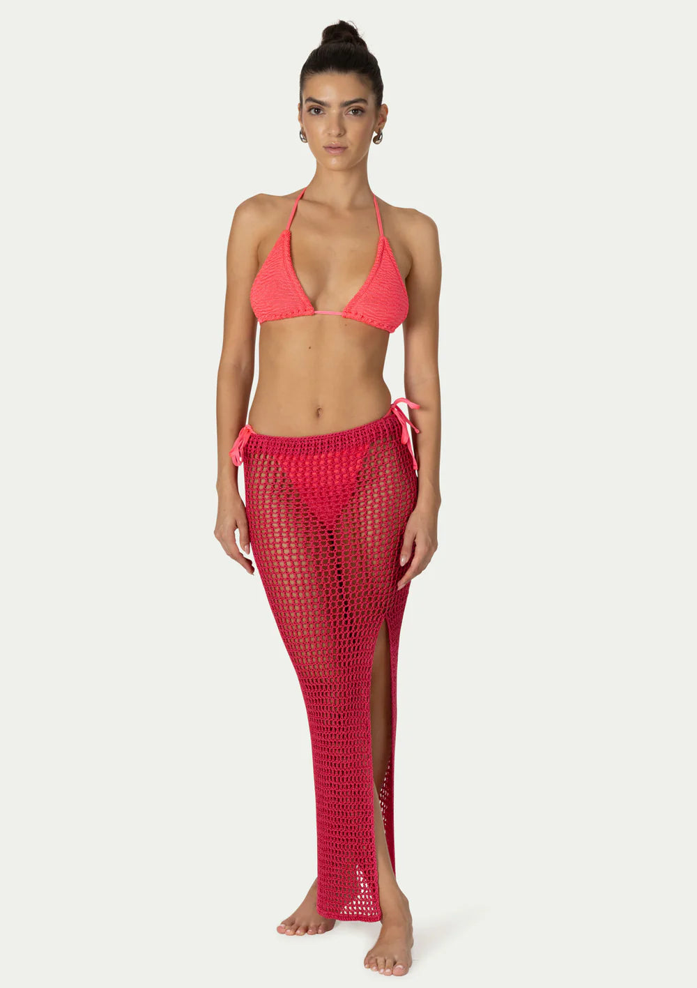 Load image into Gallery viewer, Paola Skirt Fuchsia
