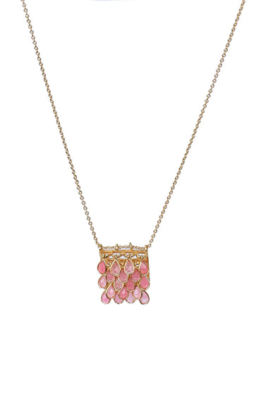 Pavone Necklace Pink