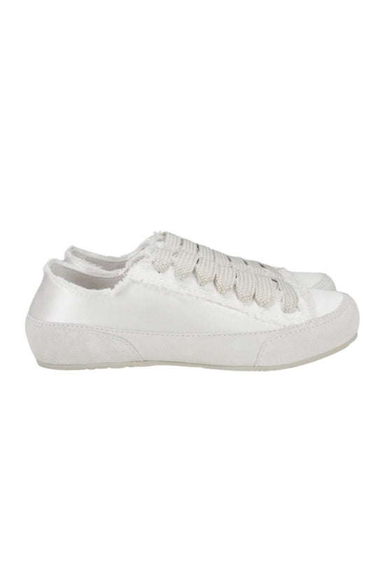 Load image into Gallery viewer, Parson Laced Sneakers Meringue Satin
