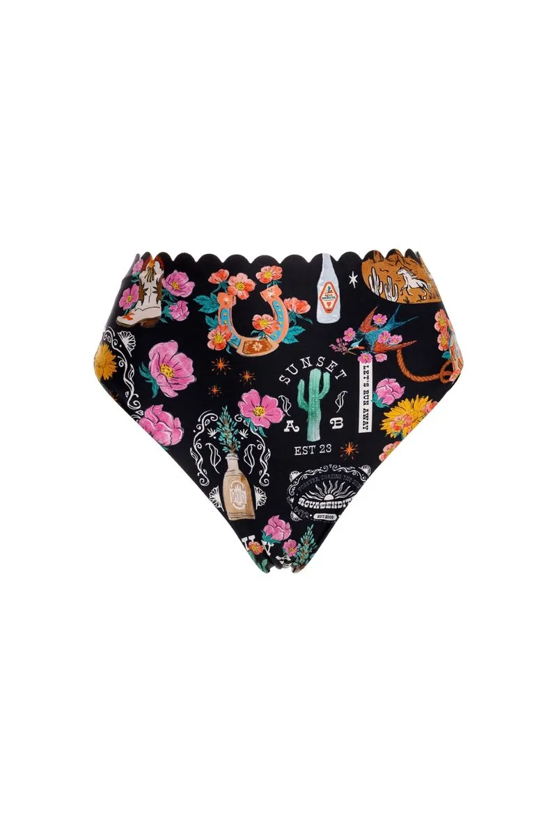 Load image into Gallery viewer, Penelope Nopal Bikini Bottom - Bikini Bottom
