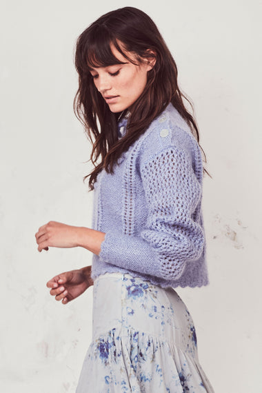 Persephone Sweater Blue - Sweater