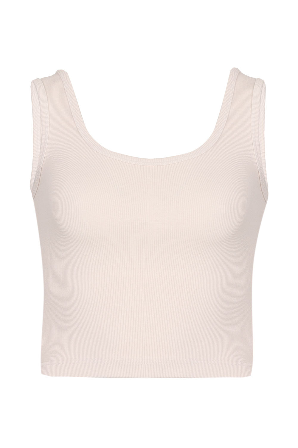 Scoop Crop Top Egg Nog
