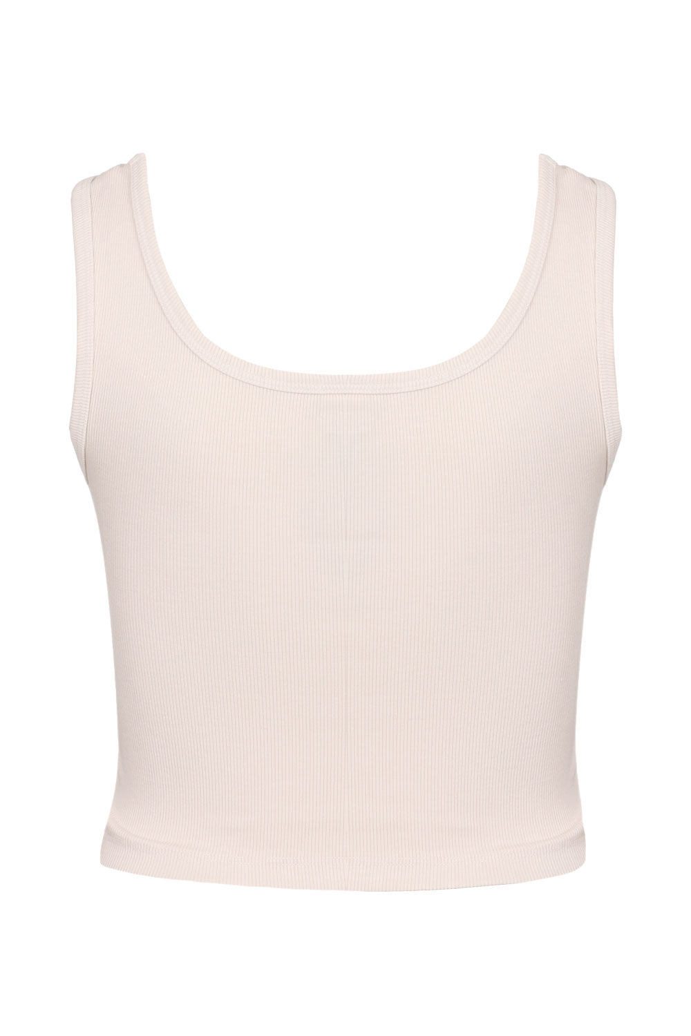 Scoop Crop Top Egg Nog