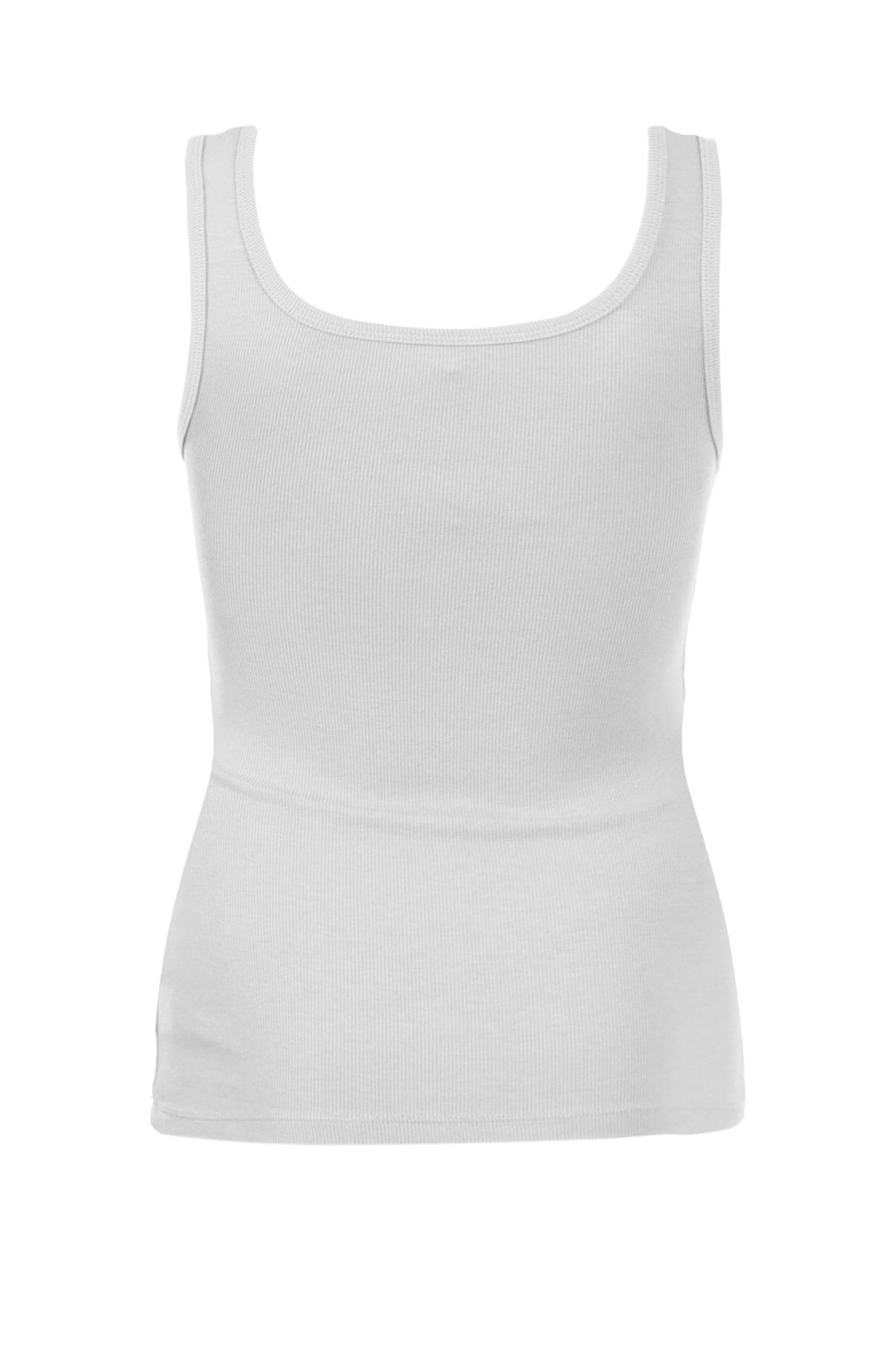 Load image into Gallery viewer, Scoop Tank Top Icy Silver
