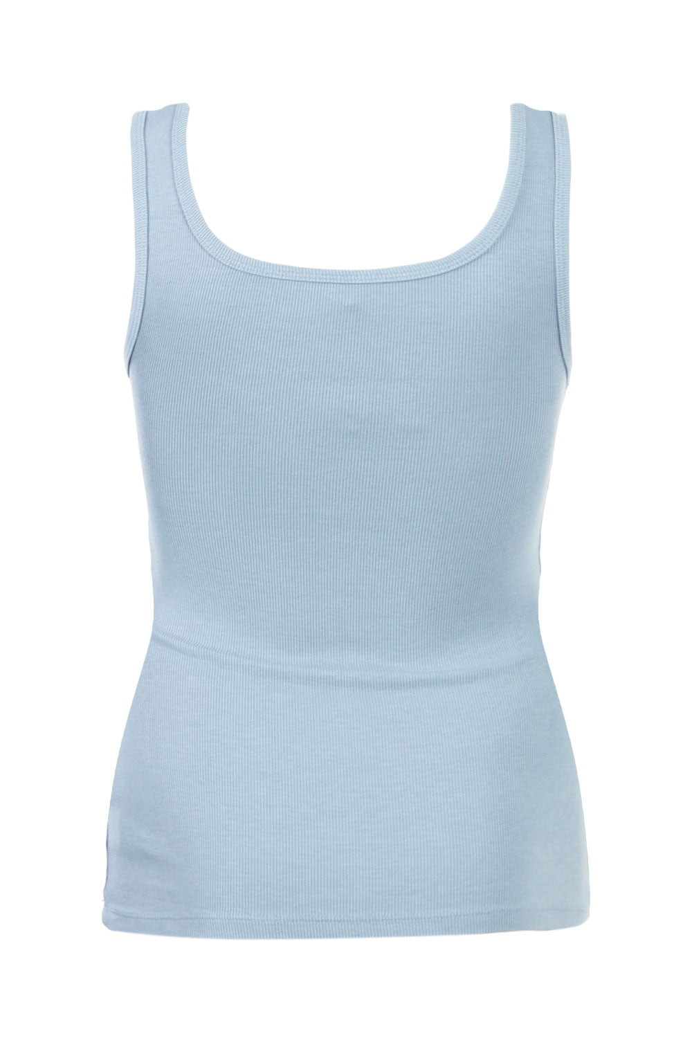 Scoop Tank Top Light Blue