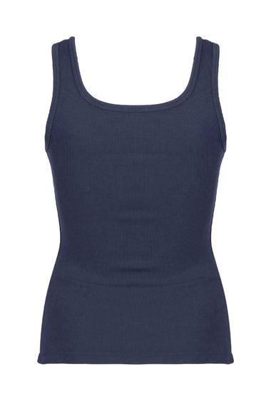 Scoop Tank Top Navy