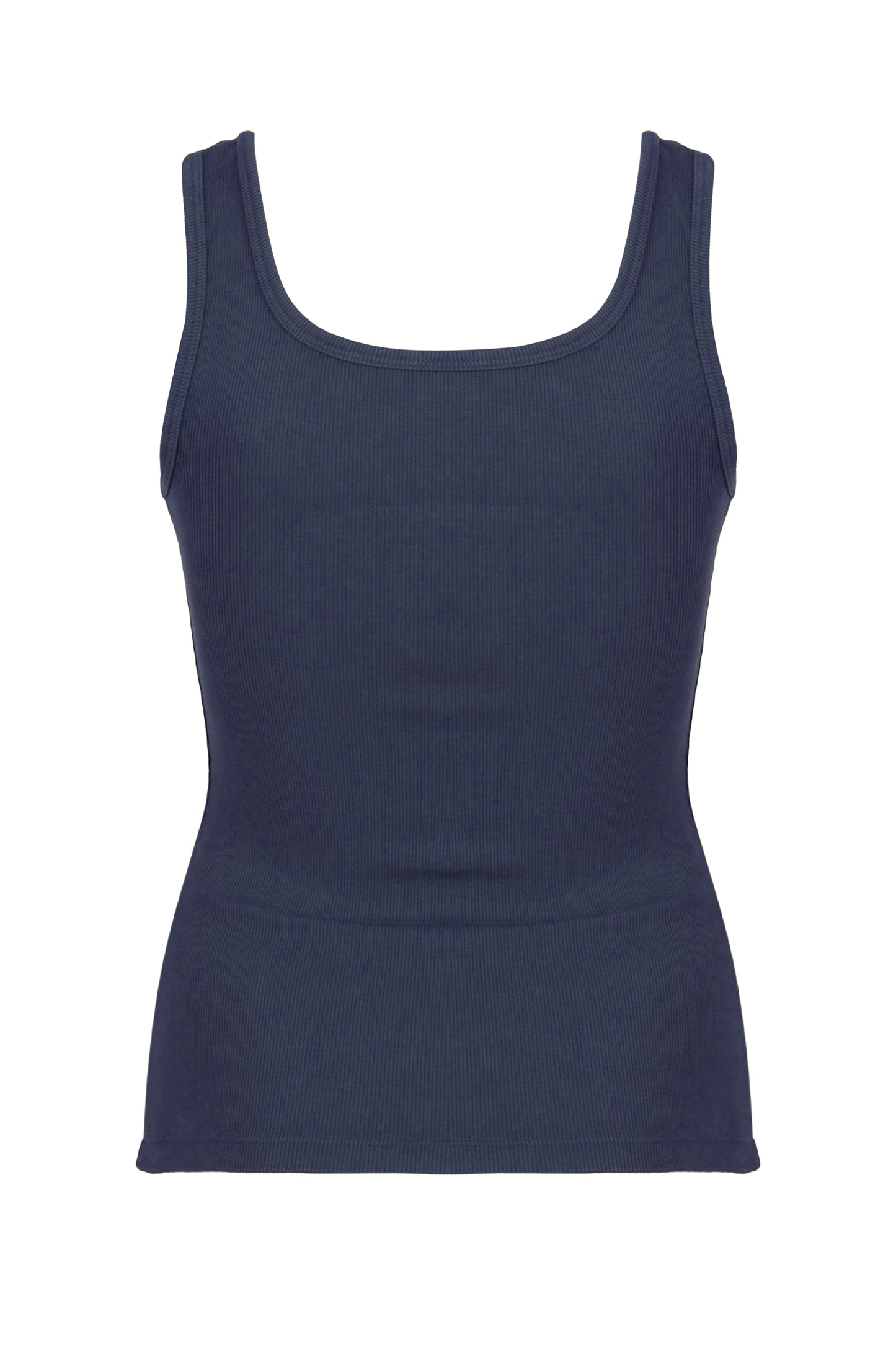 Load image into Gallery viewer, Scoop Tank Top Navy
