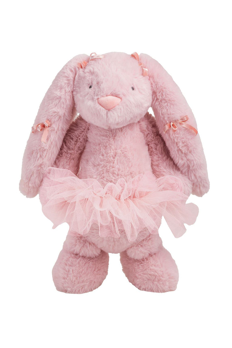 Pink Hazel The Bunny Bow Plush Pal