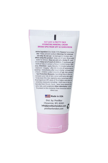 Not Just A Pretty Face Hydrating Mineral Face Cream SPF50