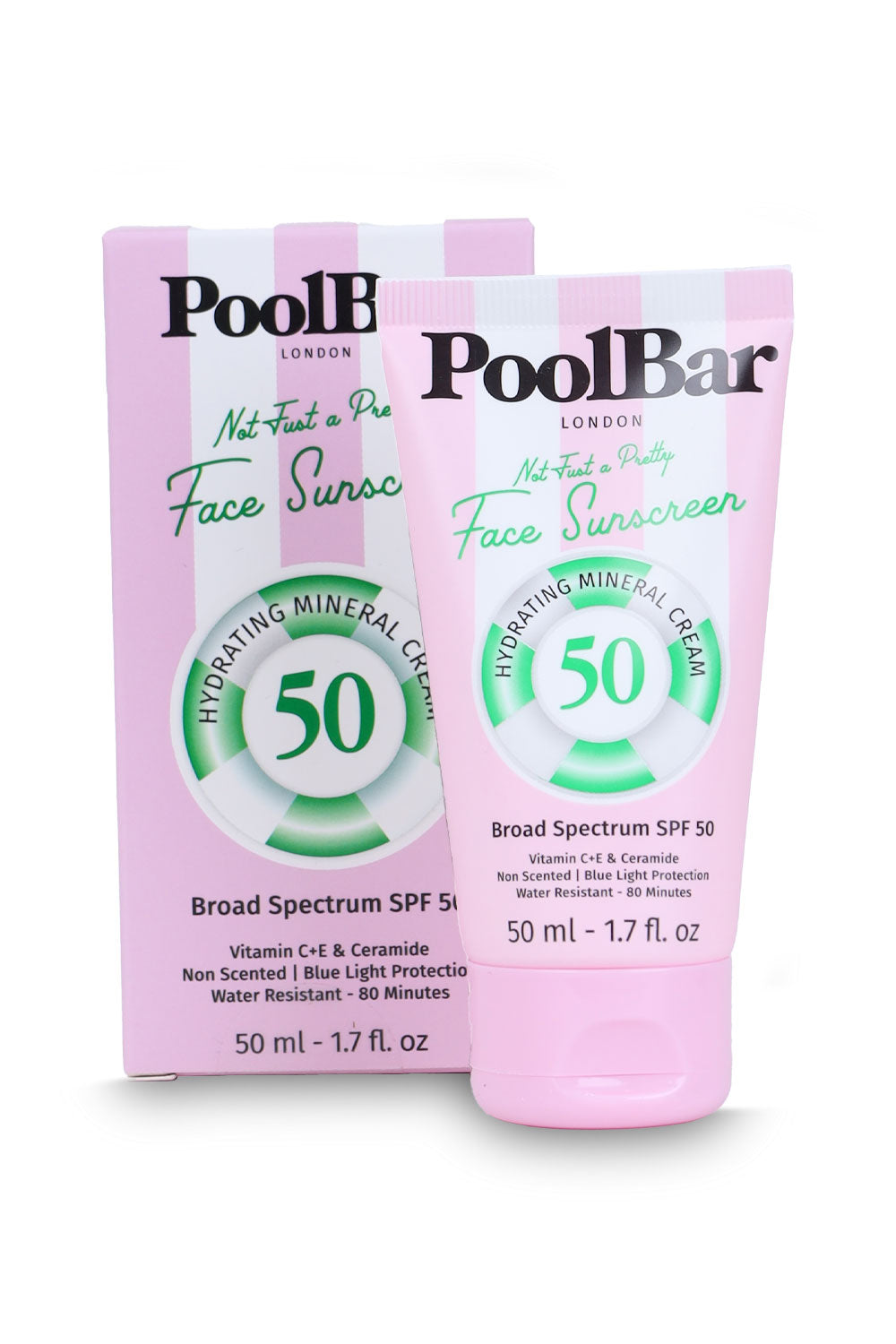 Load image into Gallery viewer, Not Just A Pretty Face Hydrating Mineral Face Cream SPF50
