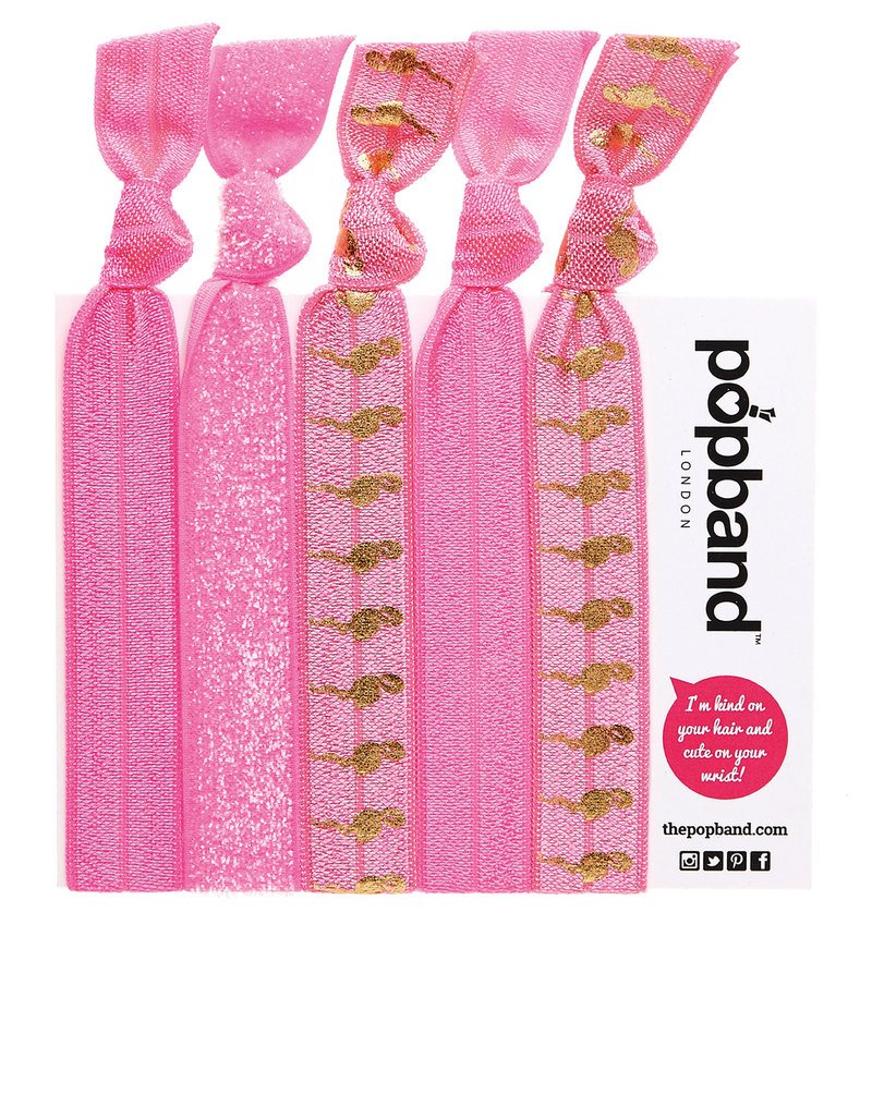 Load image into Gallery viewer, Popband Flamingo Hairbands 5 Pack
