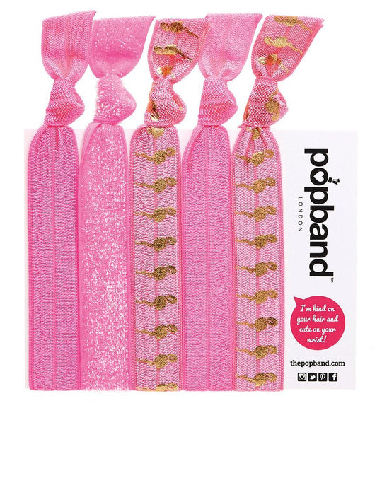 Popband Flamingo Hairbands 5 Pack