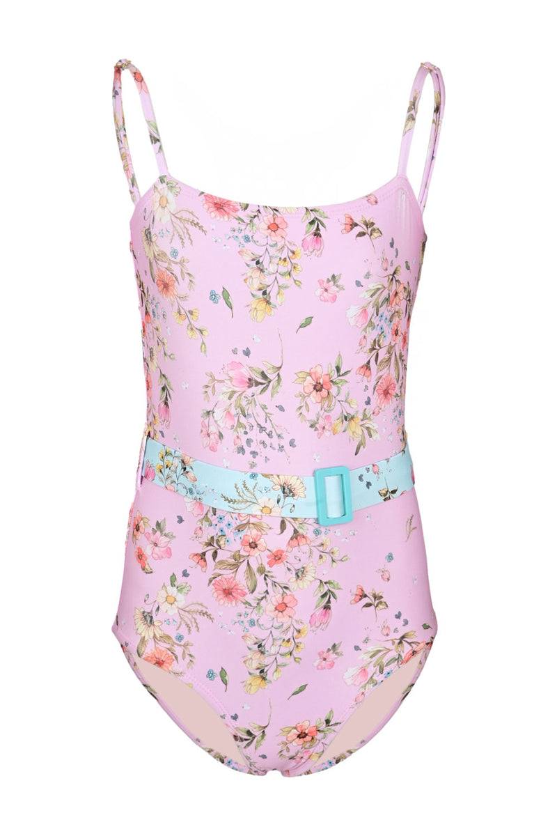 Girls Brixtyn Belted One Piece Dolce