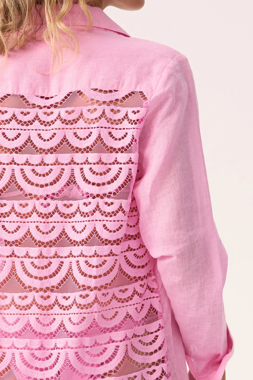 Load image into Gallery viewer, Lace Tunic Wisteria

