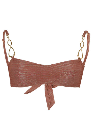 Sasha Bralette Top Mocha
