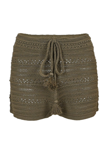 Bree Boho Short Olive