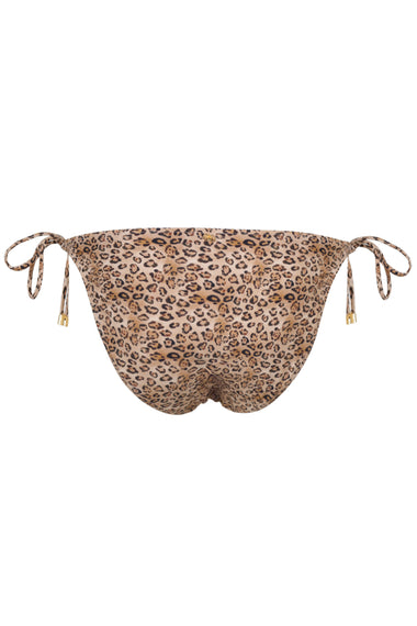 Carrie Crochet Trim Bottom Full Leopard