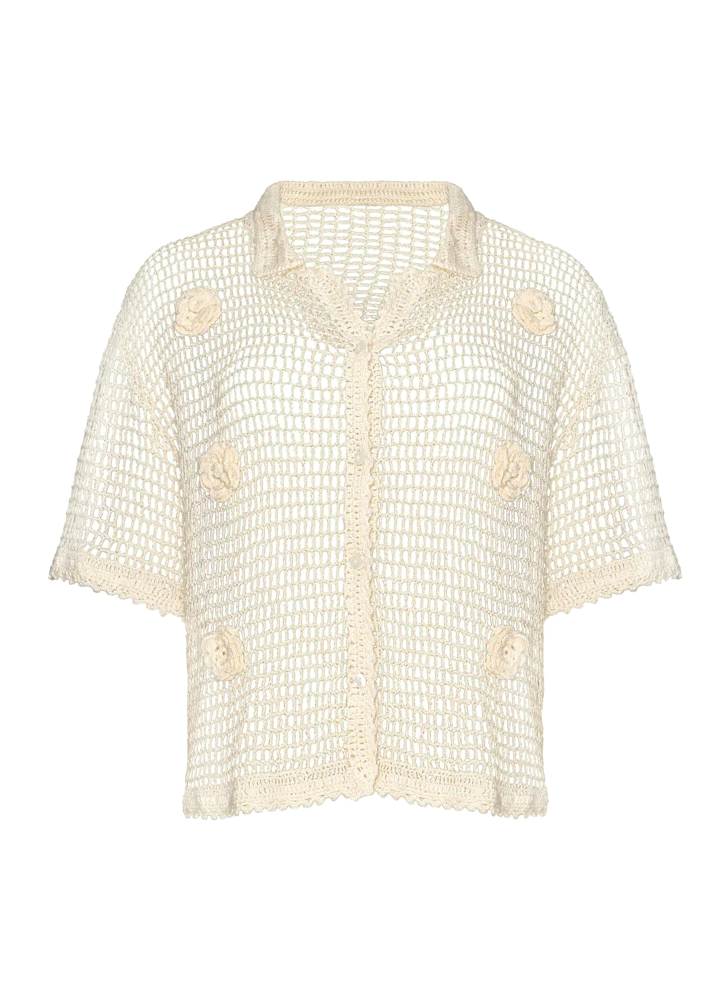 Load image into Gallery viewer, Flower Top Ivory
