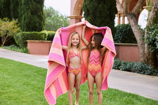 Girls Lettuce Edge Bikini Cayenne - Bikini