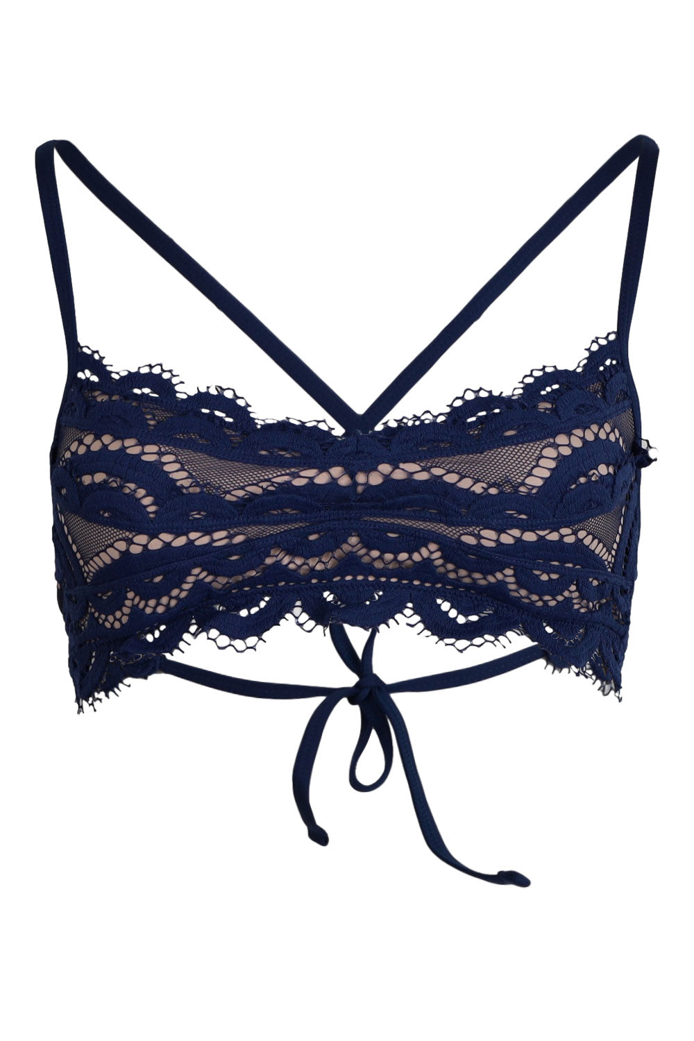 Load image into Gallery viewer, Lace Bralette Top Pacific

