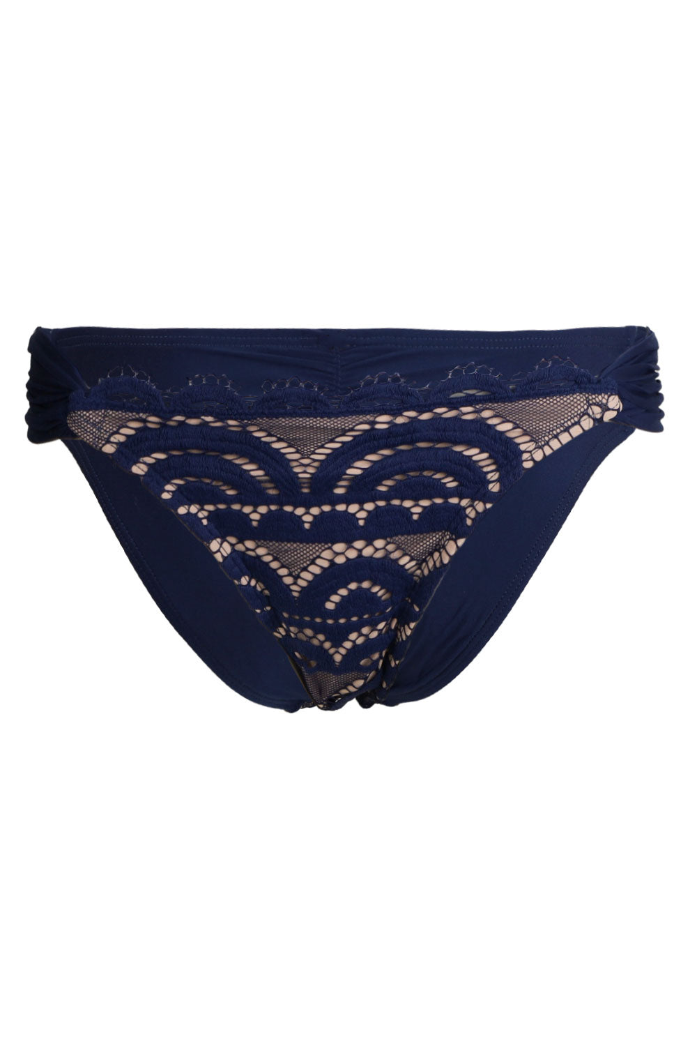 Load image into Gallery viewer, Lace Fanned Teeny Bottom Pacific
