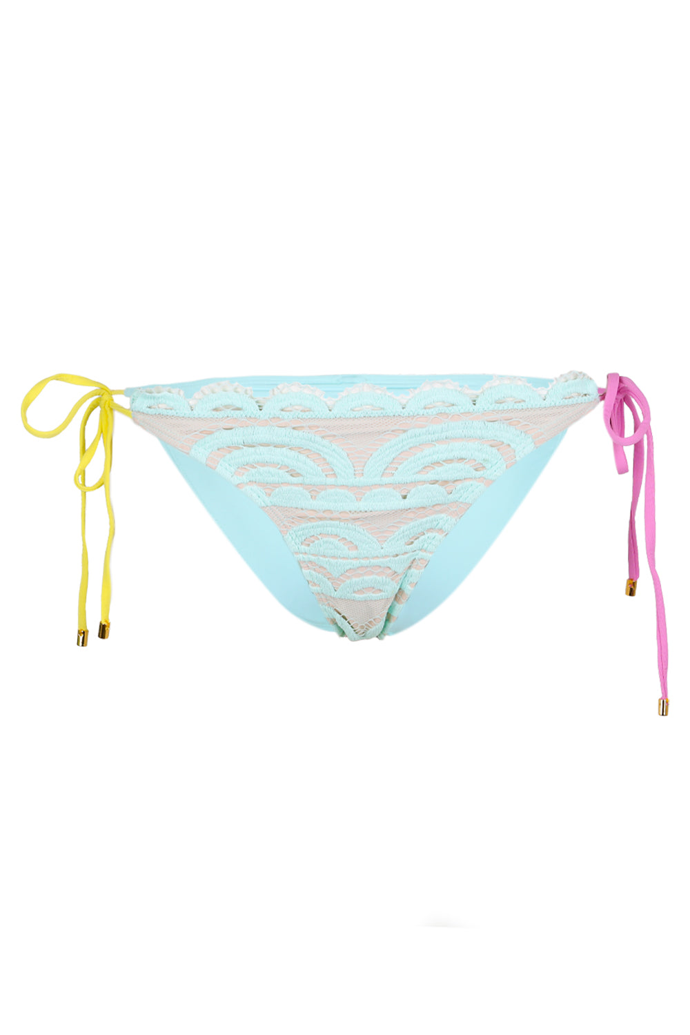Load image into Gallery viewer, Lace Tie Side Bottom Teeny Sweet Pea
