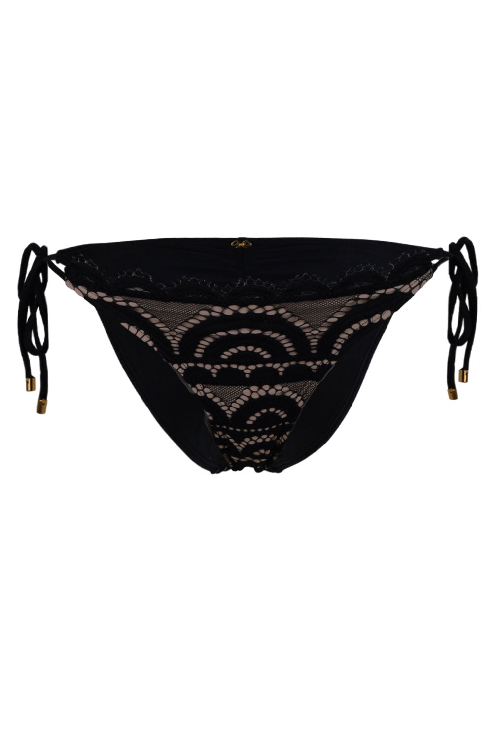 Lace Tie Teeny Bottom Midnight