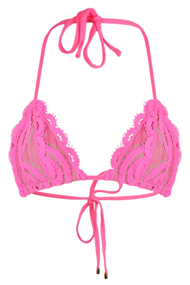 Lace Triangle Top Tulip