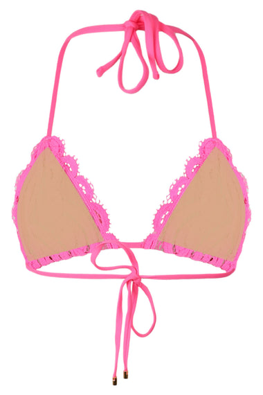 Lace Triangle Top Tulip