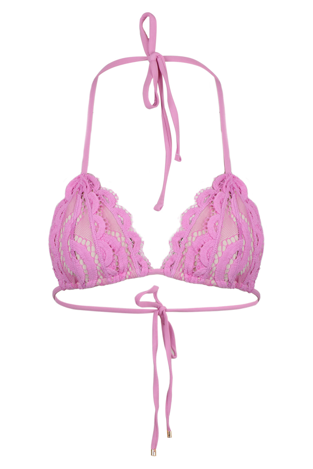 Load image into Gallery viewer, Lace Triangle Top Wisteria
