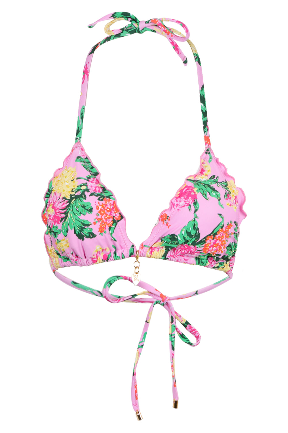 Lettuce Edge Triangle Top Dahlia