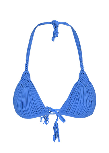 Mila Triangle Top Blueberry